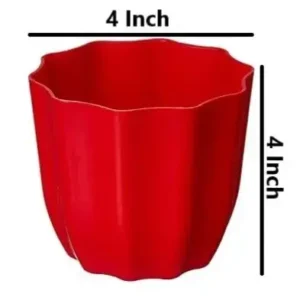 Pot-Premium quality Red Pot- 4 inch