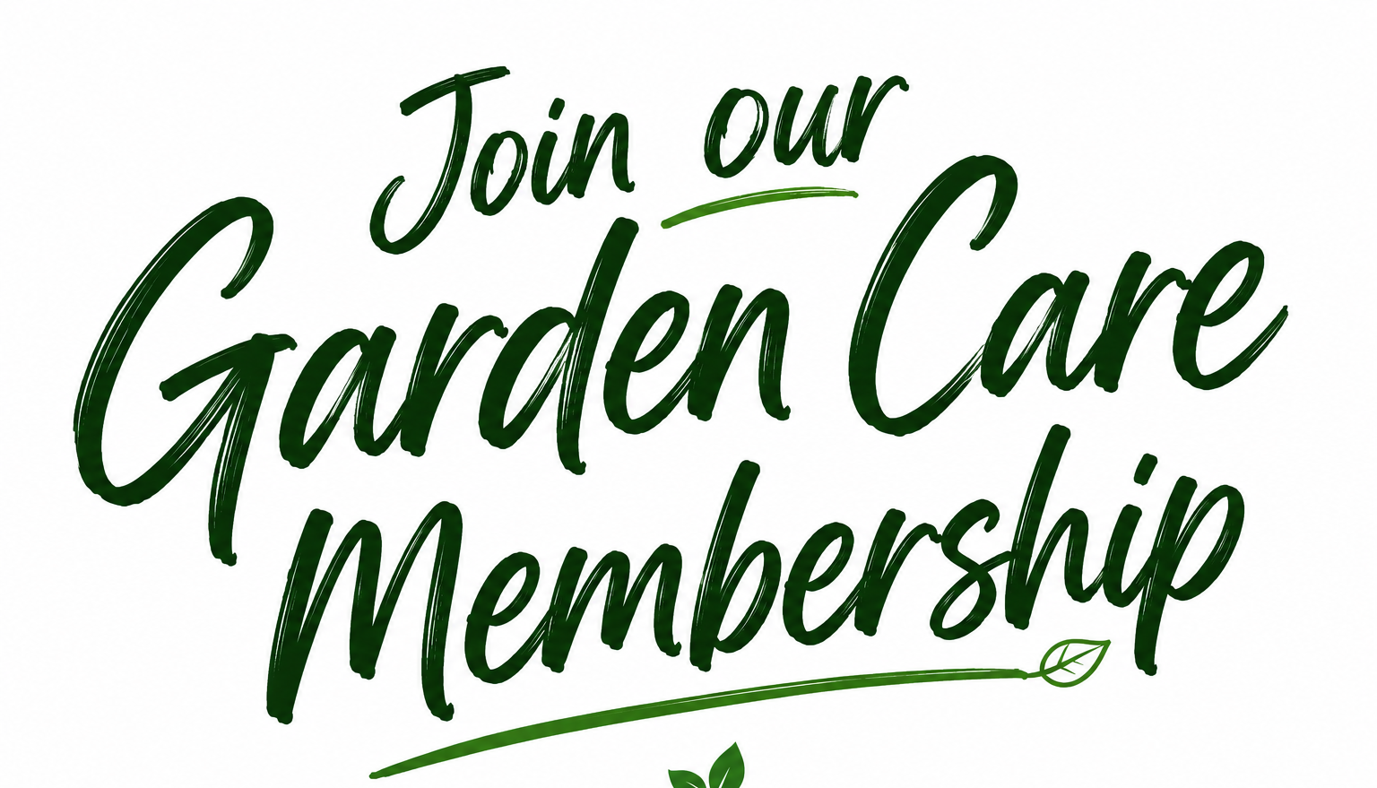 Gardening Care - Green Plus Membership